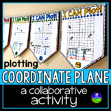 Coordinate Plane Math Pennant Activity