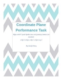 Coordinate Plane Performance Task