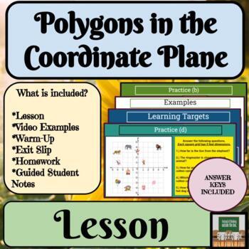 lesson 5 problem solving practice polygons on the coordinate plane