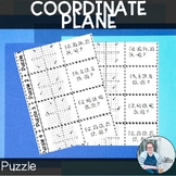 Coordinate Plane Puzzles Math Activity TEKS 6.11a Math Sta
