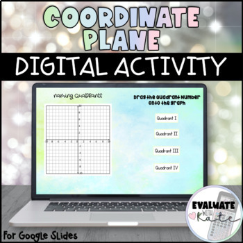 Preview of Coordinate Plane Review Digital Activity for Google Slides™
