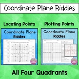 Locating and Plotting Points Coordinate Plane Riddles Bund