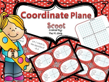 Preview of Coordinate Plane Scoot