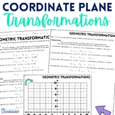Interactive Coordinate Plane Transformations Worksheet