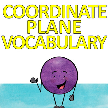 Preview of Coordinate Plane Vocabulary Posters