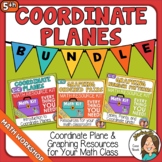 Coordinate Planes - Bundle of Math Kits - Vocabulary, Game