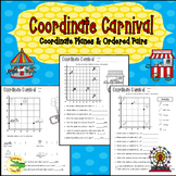 Coordinate Planes/Grids and Ordered Pairs Worksheets
