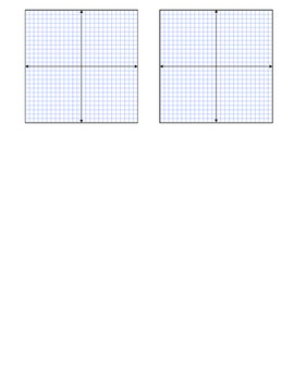 coordinate planes x y axis for graphing by justin roche tpt