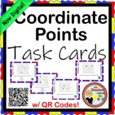 COORDINATE PAIRS Coordinate Point TASK CARDS NOW Digital!