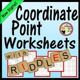 Coordinate Point Worksheets with Riddles Coordinate Graph 