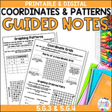 Coordinate System Graphing Ordered Pairs Numerical Pattern