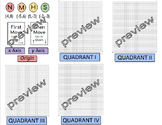 Coordinate plane word wall