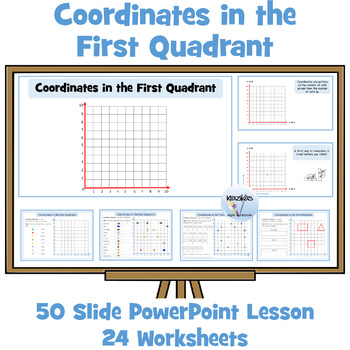 Preview of Coordinates in the First Quadrant