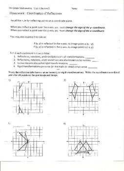 reflections homework and practice book