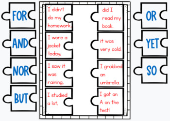 Conjunctions - What They Are & 12 Easy Classroom Games.