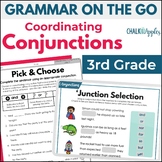 Coordinating Conjunctions Activities, Worksheets, Centers 