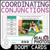 Coordinating Conjunctions Speech Therapy BOOM™ CARDS Compo