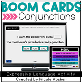 Coordinating Conjunctions BOOM™ Cards for Speech Therapy