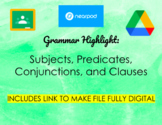 Coordinating Conjunctions + Clauses (PDF & Google Slides)