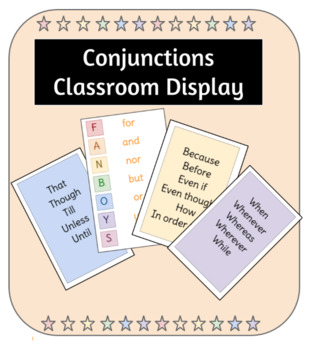 FANBOYS Display Banner - Coordinating conjunctions examples