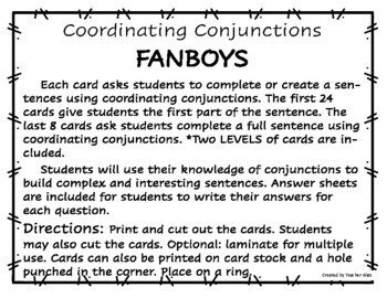 FANBOYS conjunctions and their commas - Worktalk