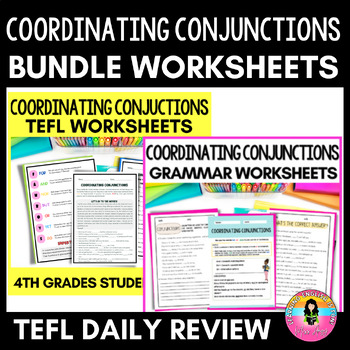 Preview of Conjunctions Coordinating Grammar Bundle