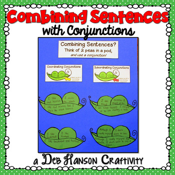 Preview of Coordinating & Subordinating Conjunctions: Worksheet and  Craftivity