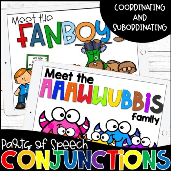 Subordinating + Coordinating Conjunctions - BUNDLE