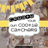 Cootie Catcher Create Your Own
