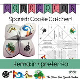 Spanish Fortune Teller Comecocos the verb IR in the PRETERIT