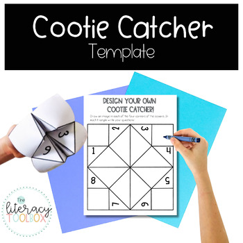 Preview of Cootie Catcher Template
