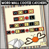 Word Wall Activity Cootie Catchers