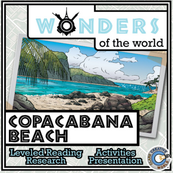 Preview of Copacabana Beach - Leveled Reading, Slides, Printables, Activities & Digital INB