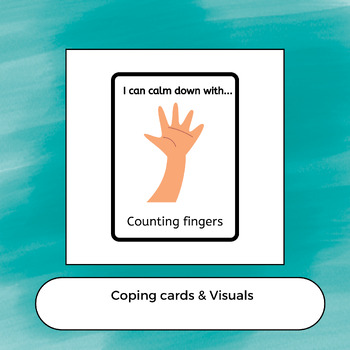 Preview of Coping Cards & Visuals