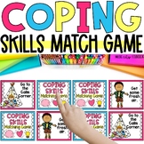 Coping Skills Activity, Bilingual Coping Strategies Matchi