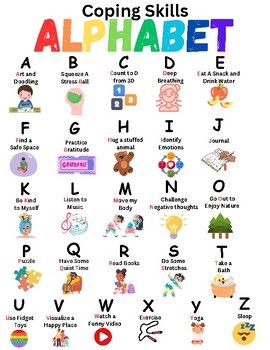 Coping Skills Alphabet by Laurel Education | TPT
