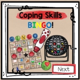Coping Skills BINGO, An Interactive PPT Game