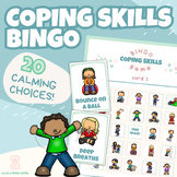Coping Skills BINGO PDF for Students | SEL Game for Elemen