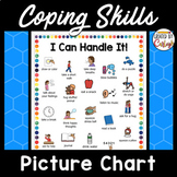 Coping Skills Calm Down Chart with Pictures