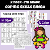 Coping Skills Bingo Game: Make Learning Fun! Calming Strat