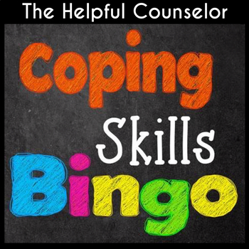 Preview of Coping Skills Bingo Game