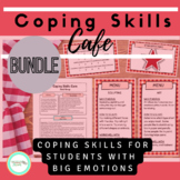 Coping Skills Cafe - Small Group and Classroom Lesson BUNDLE