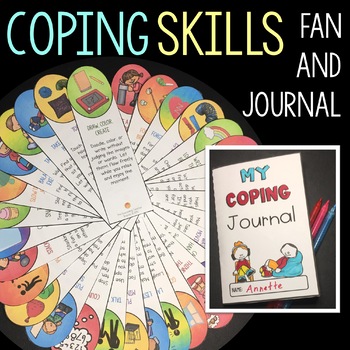 Preview of Coping Skills Cards and Journal