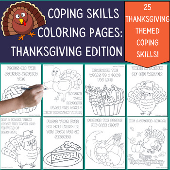 Relaxation Deck© Coloring Sheets – Coping Skills for Kids