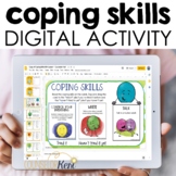 Coping Skills Digital Activity for Google Classroom Distan