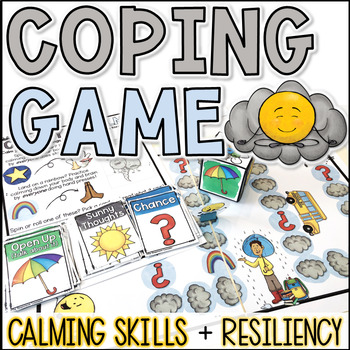Preview of Coping Skills Game Activity or Lesson