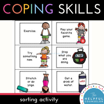 Coping Skills: Making Good Choices Activity by The Helpful Counselor