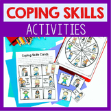 Coping Skills Activities And Cards For Lessons On Self Reg