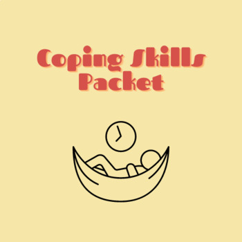 Preview of Coping Skills Packet - Younger Children