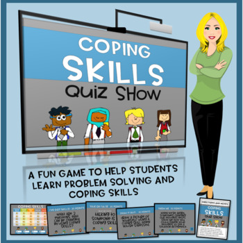 Preview of Coping Skills Quiz Show